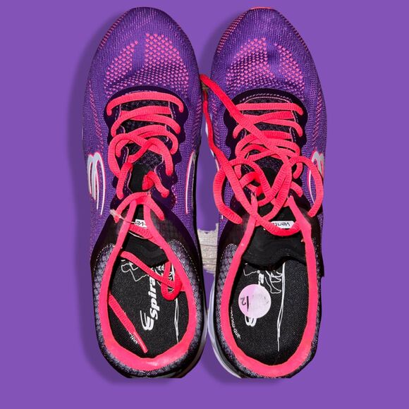 Spira Women's Vento Training Shoes With Springs Ortho Running Purple/Pink Size 1 - Picture 2 of 7